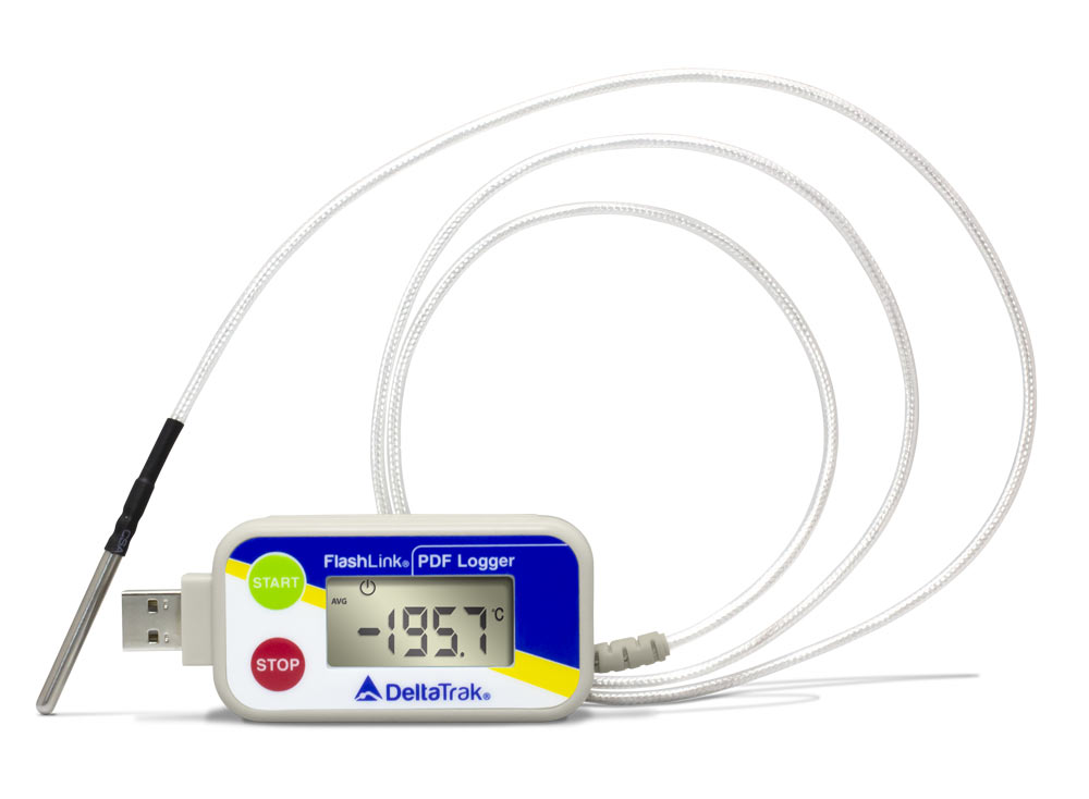 FlashLink® -200°C Reusable Data Logger with Cryo Probe, Model 40565